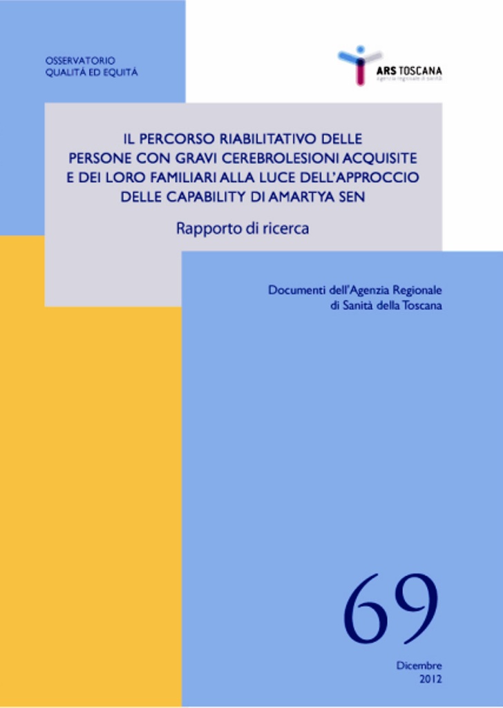 Collana dei Documenti ARS, n. 69 copertina documento ARS n. 69
