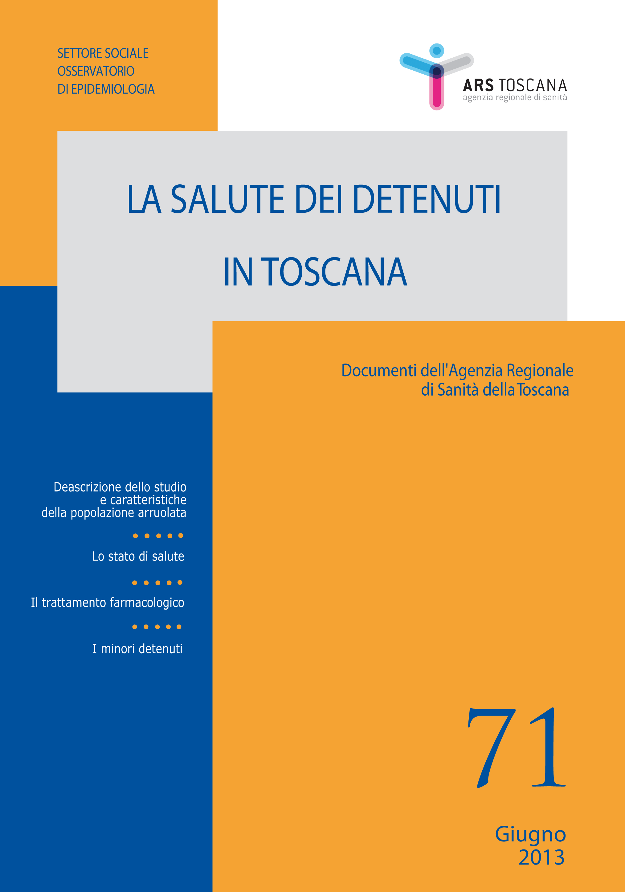 copertina La salute dei detenuti in Toscana