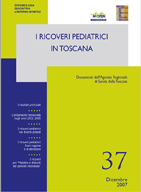 I ricoveri pediatrici in Toscana
