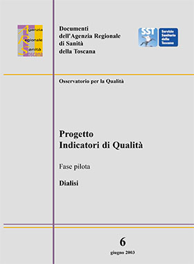 Progetto Indicatori di Qualità - Fase pilota - Dialisi