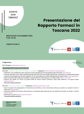 webinar presentazione Rapporto farmaci in Toscana 2020