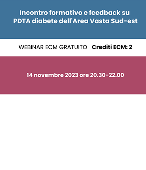 Incontro formativo e feedback su PDTA diabete dell'Area Vasta Sud-est