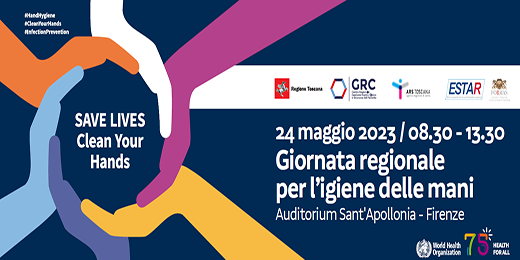 Igiene delle mani, il 24 maggio a Firenze la giornata regionale 2023