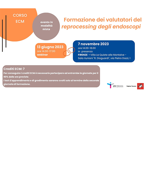Formazione dei valutatori del reprocessing degli endoscopi