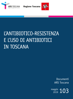 copertina Documento ARS antibiotico-resistenza n. 103 del 2022