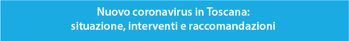 banner coronavirus situazione toscana