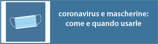 tasto coronavirus mascherine