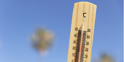 apre il dettaglio dell'articolo:primo piano termometro alte temperature