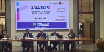 apre il dettaglio dell'articolo:tavolo conferenza stampa di presentazione del progetto SALUTE273